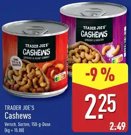 Aldi Nord TRADER JOE'S Cashews Angebot