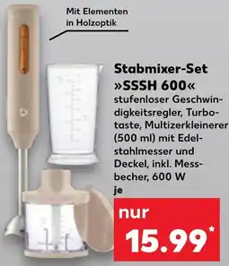 Kaufland SILVERCREST Stabmixer-Set SSSH 600 Angebot