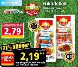 Norma Gut Bartenhof Frikadellen Angebot