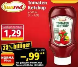 Norma Sunred Tomaten Ketchup Angebot