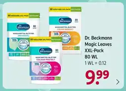 Rossmann Dr. Beckmann Magic Leaves XXL-Pack 80 WL Angebot