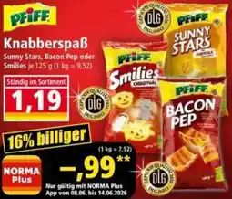 Norma PFIFF Knabberspaß Angebot
