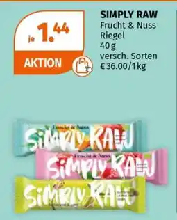 Müller SIMPLY RAW Angebot