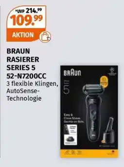 Müller BRAUN RASIERER SERIES 5 52-N7200CC Angebot
