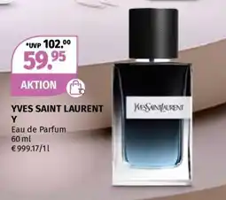 Müller YVES SAINT LAURENT Y Angebot