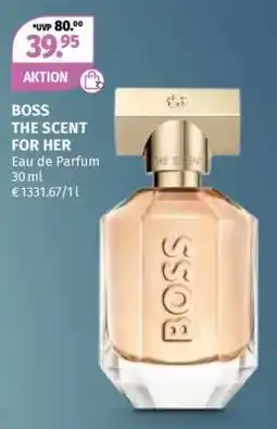 Müller BOSS THE SCENT FOR HER Angebot