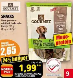 Norma Roy gourmet snacks Angebot