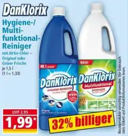 Norma Danklorix Hygiene-/ Multifunktional Reiniger Angebot