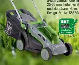 OBI Lux-Tools AKKU-RASENMÄHER A-RM-1X20/33 SET A Angebot