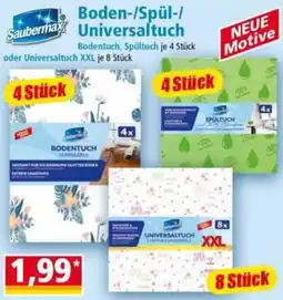 Norma Saubermax Boden-/Spül-/ Universaltuch Angebot