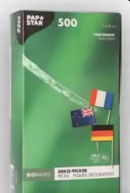 Handelshof Pap Star FLAGGENPARTYPICKER NATIONEN Angebot