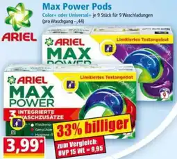 Norma ARIEL Max Power Pods Angebot