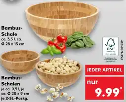 Kaufland Bambus Schalen Angebot
