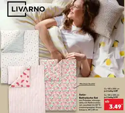 Kaufland LIVARNO Satin Bettwäsche-Set Angebot