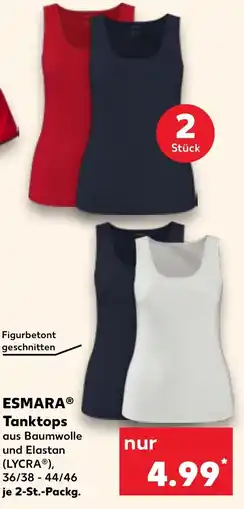 Kaufland ESMARA Tanktops Angebot