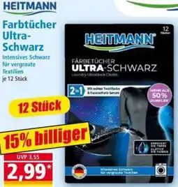 Norma HEITMANN Farbtücher Ultra Schwarz Angebot