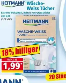 Norma HEITMANN Wäsche Weiss Tücher Angebot