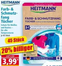 Norma HEITMANN Farb- & Schmutzfang Tücher Angebot