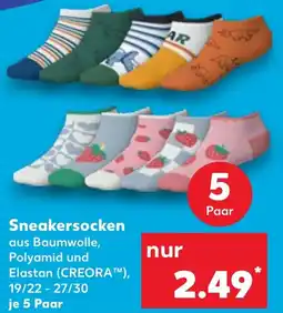 Kaufland Lupilu Sneakersocken Angebot