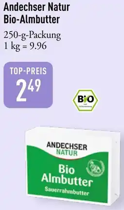 Galeria Markthalle Andechser Natur Bio-Almbutter Angebot