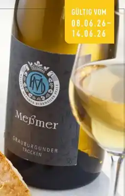 Galeria Markthalle Deutschland/Pfalz Messmer Black Label Grauburgunder oder Weißburgunder Angebot