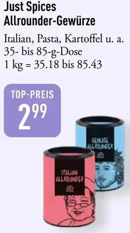 Galeria Markthalle Just Spices Allrounder-Gewürze Angebot