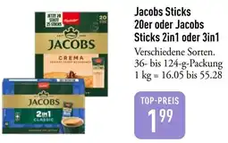 Galeria Markthalle Jacobs Sticks 20er oder Jacobs Sticks 2in1 oder 3in1 Angebot