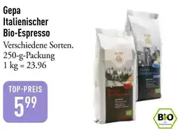 Galeria Markthalle Gepa Italienischer Bio-Espresso Angebot