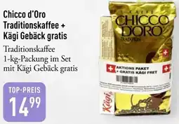 Galeria Markthalle Chicco d'Oro Traditionskaffee + Kägi Gebäck gratis Angebot