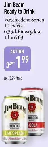 Galeria Markthalle Jim Beam Ready to Drink Angebot