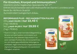 Vitalia Reformhaus plus bio hagebutten pulver 225 g Angebot