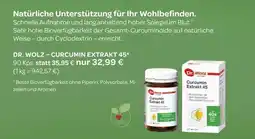 Vitalia Dr. wolz curcumin extrakt 45 Angebot