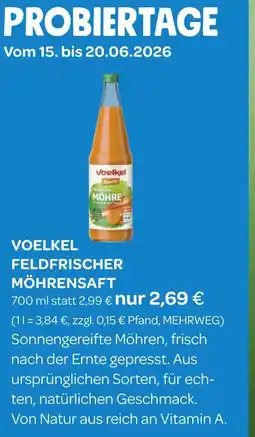 Vitalia Voelkel feldfrischer möhrensaft Angebot