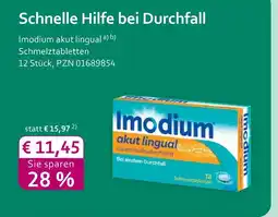 Mea Imodium akut lingual schmelztabletten Angebot