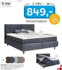 XXXLutz Time boxspringbett Angebot