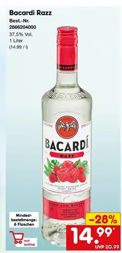 Netto Marken-Discount Bacardi razz rum Angebot