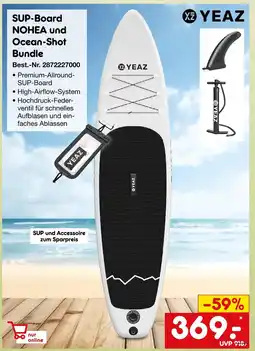 Netto Marken-Discount Yeaz sup-board nohea und ocean-shot bundle Angebot