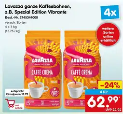 Netto Marken-Discount Lavazza caffè crema vibrante Angebot