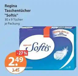 V Markt Regina taschentücher softis Angebot