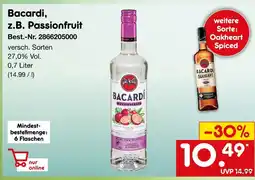Netto Marken-Discount Bacardi passionfruit Angebot
