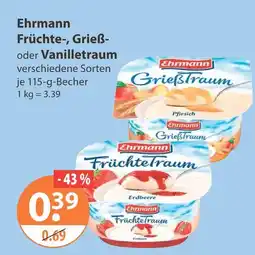 V Markt Ehrmann früchtetraum erdbeere Angebot
