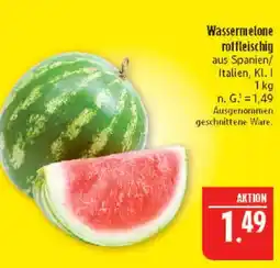 Marktkauf Wassermelone rotfleischig Angebot