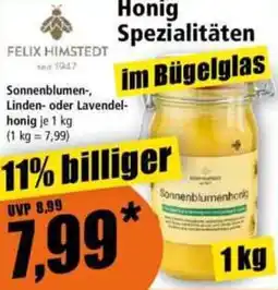 Norma FELIX HIMSTEDT Honig Spezialitäten Angebot