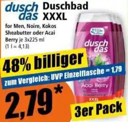 Norma dusch das Duschbad XXXL Angebot