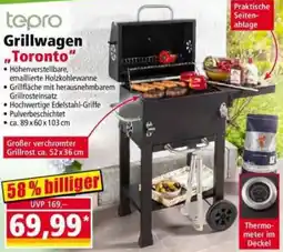 Norma tepro Grillwagen ,,Toronto" Angebot