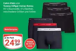 Globus Calvin Klein oder Tommy Hilfiger Herren-Retros Angebot