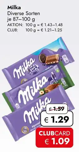 Travel Free Milka Angebot