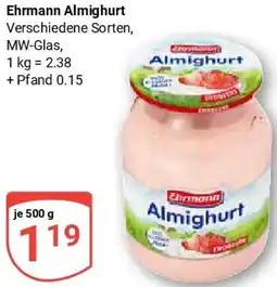Globus Ehrmann Almighurt Angebot