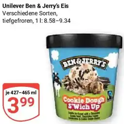 Globus Unilever Ben & Jerry's Eis Angebot