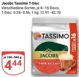 Globus Jacobs Tassimo T-Disc Angebot